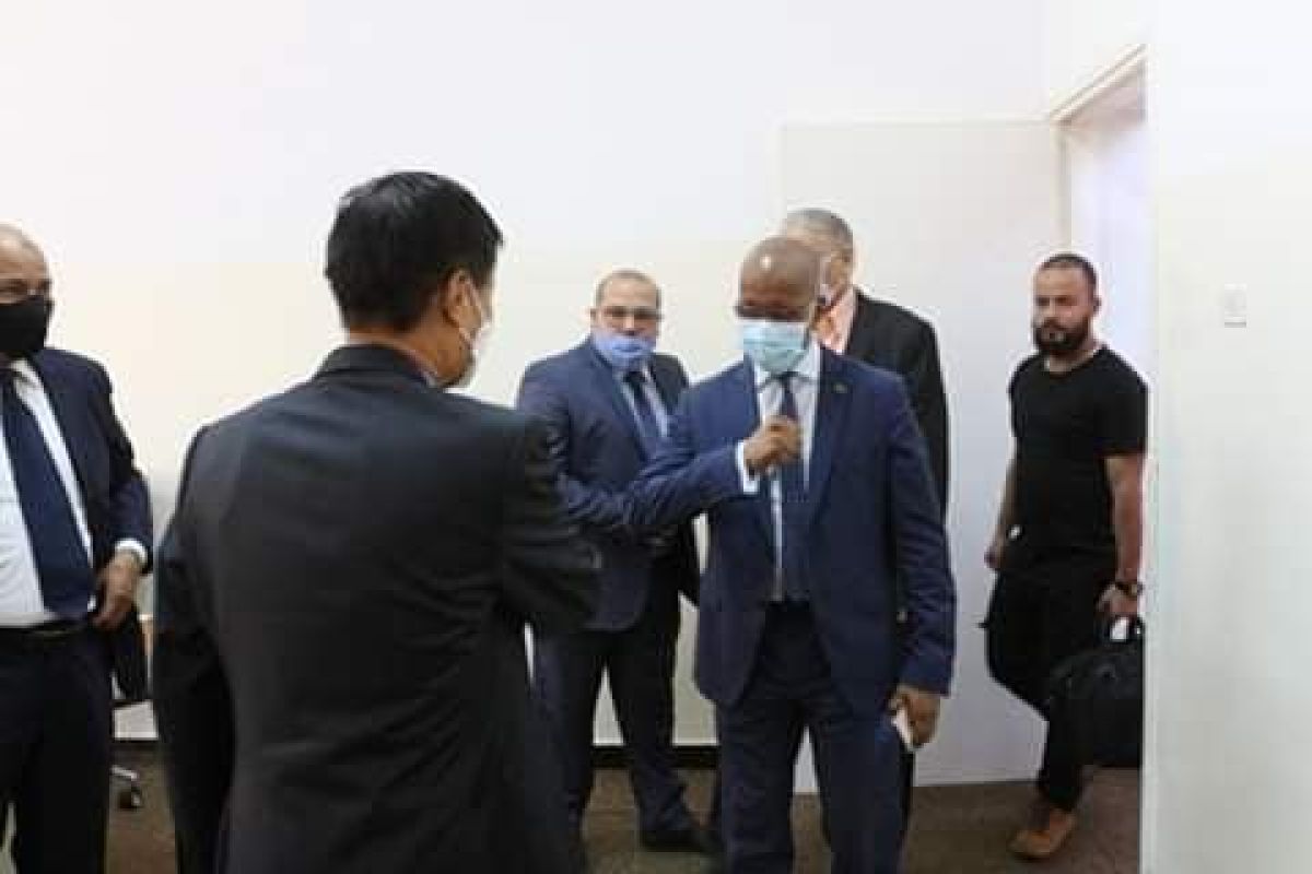 عمل الوفاق تناقش مع السفير الكوري دعم المركز الليبي الكوري للتدريب