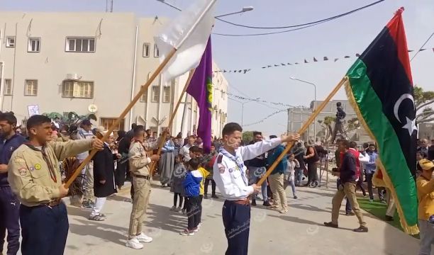 كشاف ومرشدات بنغازي يحتفل بذكرى التأسيس