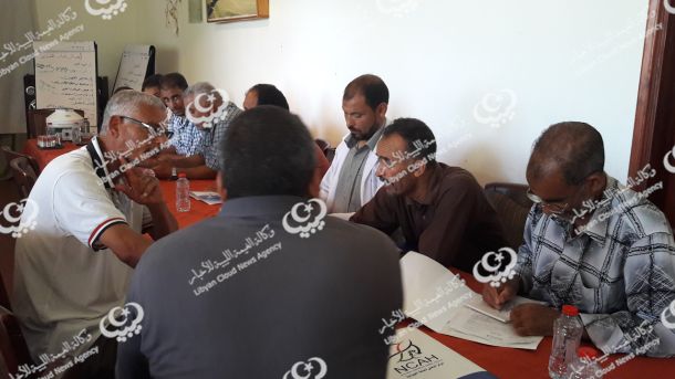 بلدي سبها يجتمع بالقائمين على قطاع الصحة بالمدينة