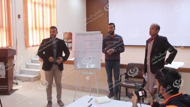 الحرس البلدي بني وليد يتابع إجراءات العمالة الوافدة
