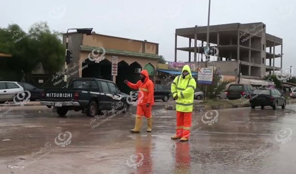 سيلان معظم الأودية الغربية وبعضها يمر بطرابلس