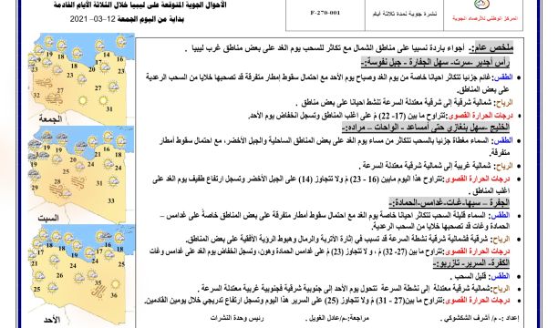 المنظمة العربية لحقوق الإنسان تطالب بفتح تحقيق مستقل و تقديم جناة التوتر الأمني بمحيط تاجوراء للعدالة