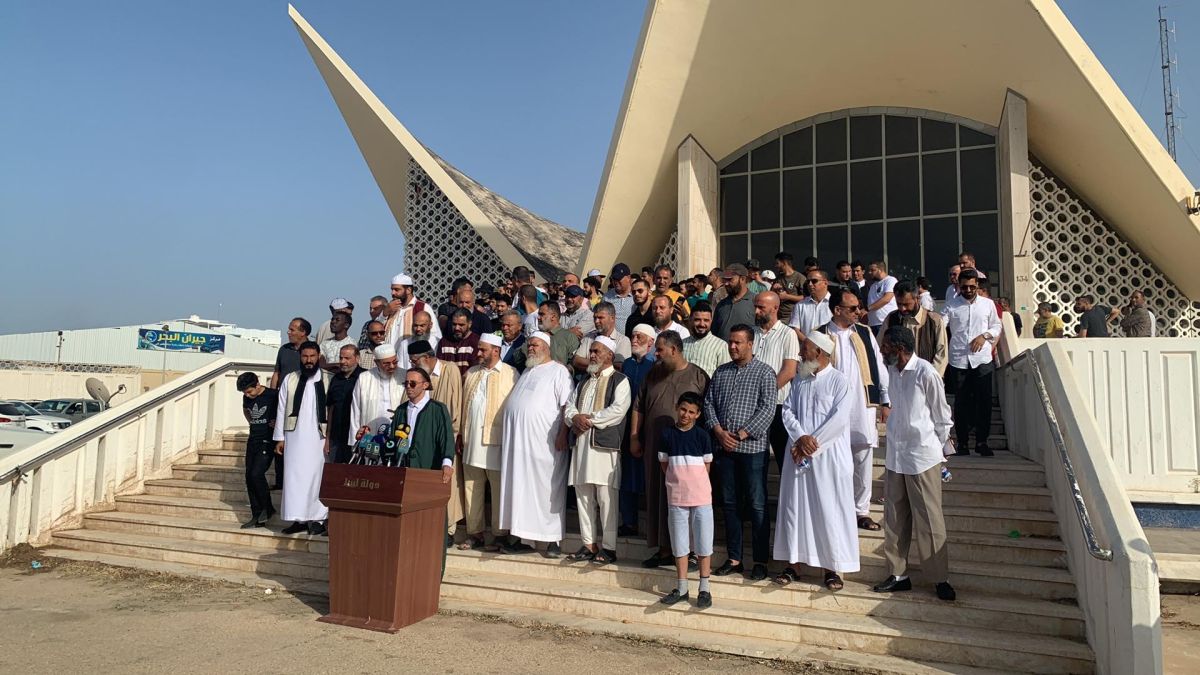 بيان لمكونات من سوق الجمعة بطرابلس دعماً لبقاء نائب رئيس جهاز المخابرات بمنصبه