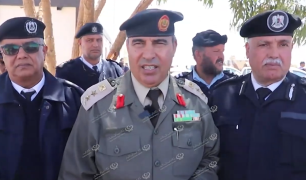 افتتاح مقار الأجهزة الأمنية في بوابة الجليداية مدخل اجدابيا الشرقي