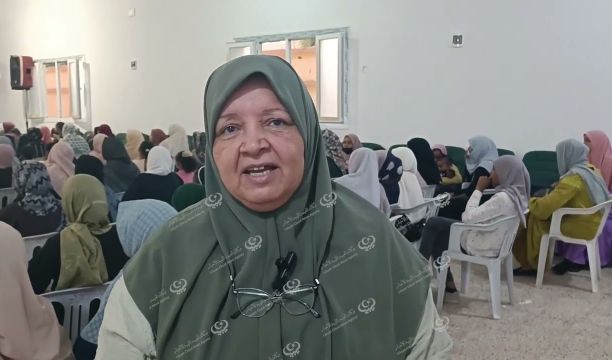 مظاهرة في مصراتة لدعم ونصرة القضية الفلسطنية