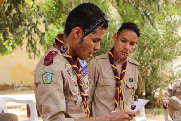 اندلاع حريق بإحدى محطات الوقود بصبراتة