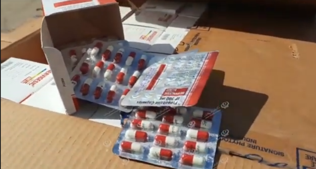 ضبط أكثر من (3) مليون حبة نوع (Pregabalin300 - اركا) بميناء مصراتة البحري