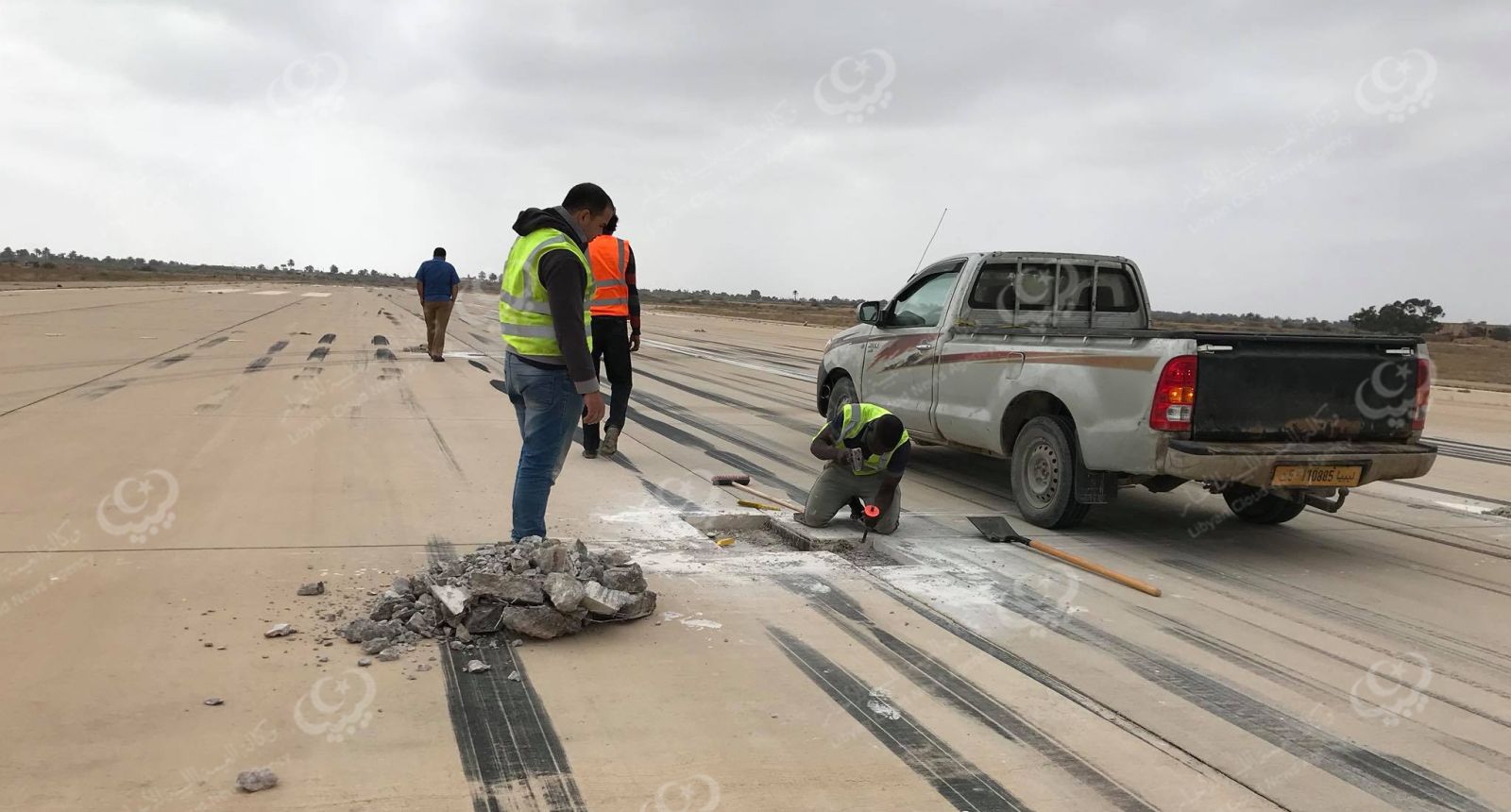 استمرار توقف العمل بمطار مصراتة لعدم استكمال أعمال الصيانة‎