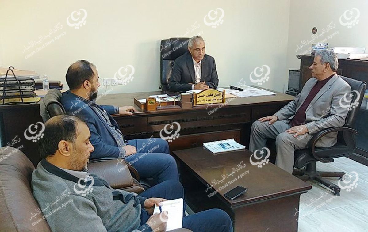 اجتماع لمناقشة الوضع الحالي لمطار طبرق الدولي