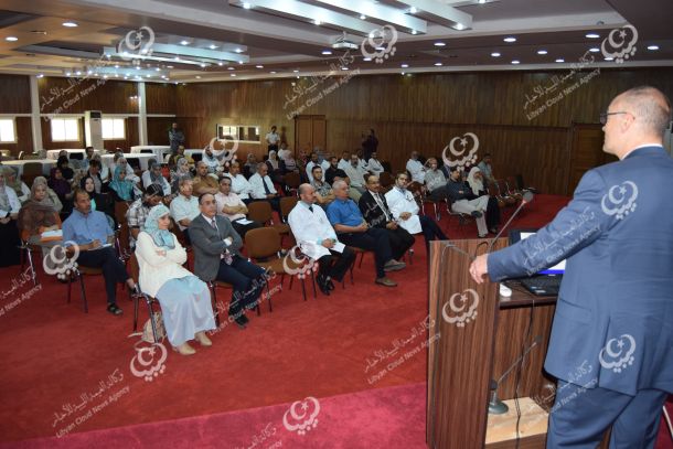 اجتماع محلات بلدي سبها لمناقشة الصرف الصحي بالبلدية