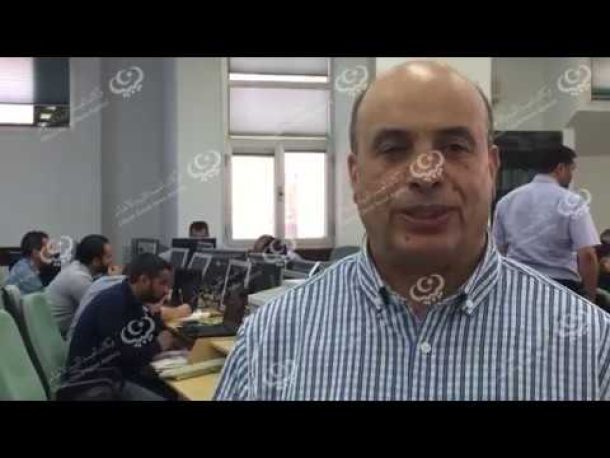 مساعدات غذائية لعائلات نازحة