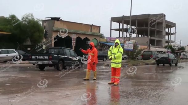 سيلان معظم الأودية الغربية وبعضها يمر بطرابلس