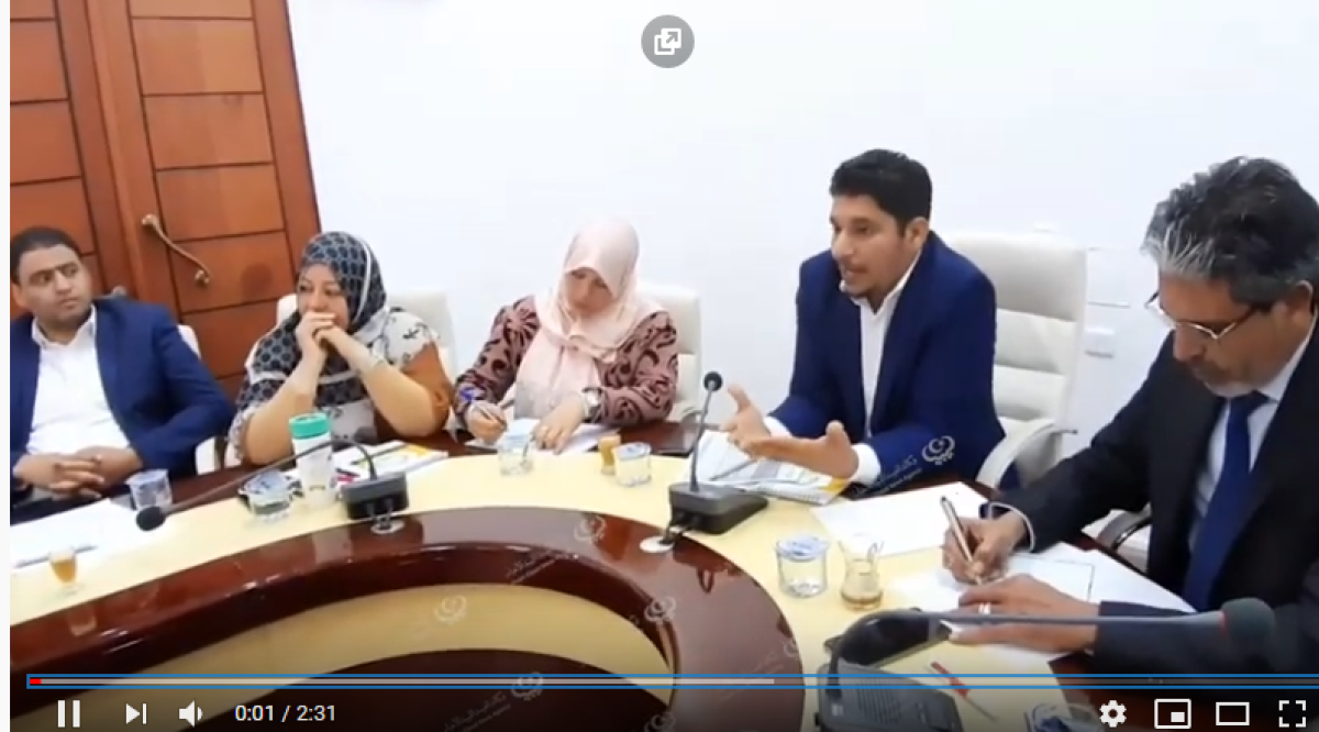اجتماع لمناقشة آخر التطورات لمكافحة انتشار فيروس (كورونا) ببني وليد