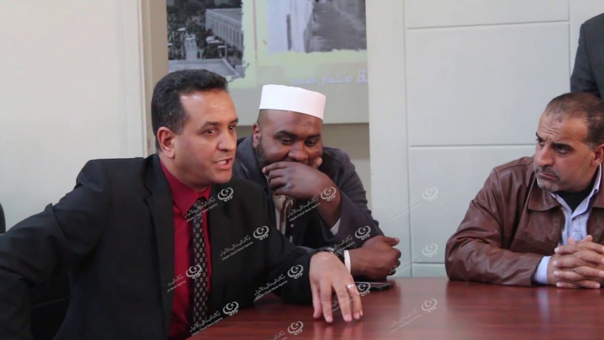 الأعيان و الحكماء بطبرق يتدخلون لحل مشكلة الأمن بالجامعة