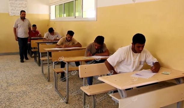 وقفة احتجاجية للطلاب والأساتذة بجامعة اجدابيا