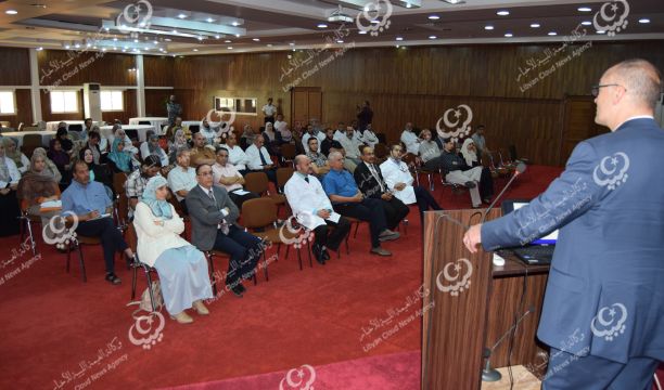 حملة الشهر الوردي تواصل عملها بالمجمع الصحي عرادة