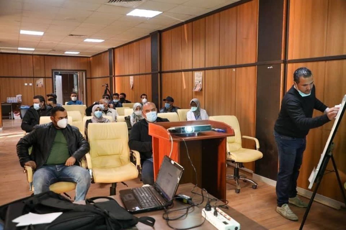 انطلاق ورشة العمل التدريبية الثالثة حول التأكيد المعملي لفيروس (كورونا) والأمن والأمان الحيوي داخل المعامل