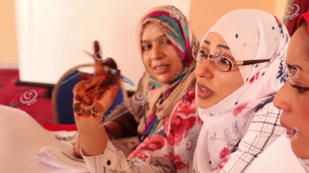اختتام المرحلة الثانية لمشروع تمكين المرأة بغات