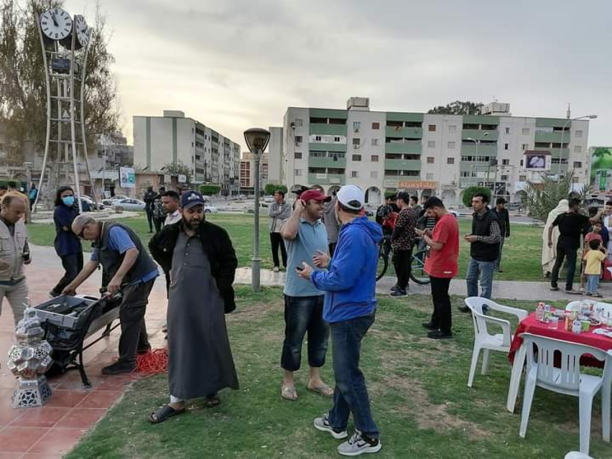 مائدة إفطار لعدد من المؤسسات ونشطاء المجتمع المدني بزليتن