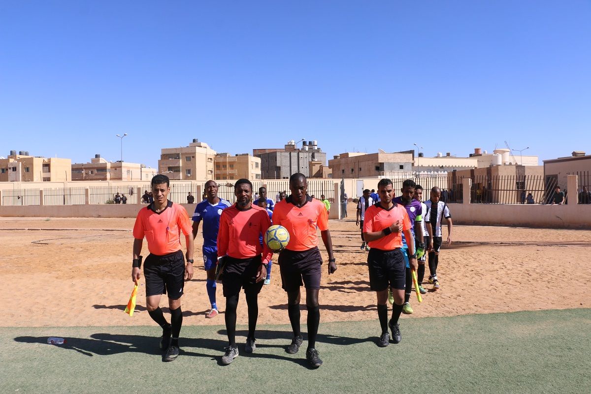 فريق النهضة يتفوق على الشرارة في دوري الدرجة الأولى لكرة القدم بالجنوب