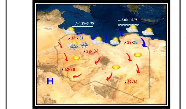 تواصل فرض حظر التجوال الكلي ببلدية درج المعلن لمدة (5) أيام