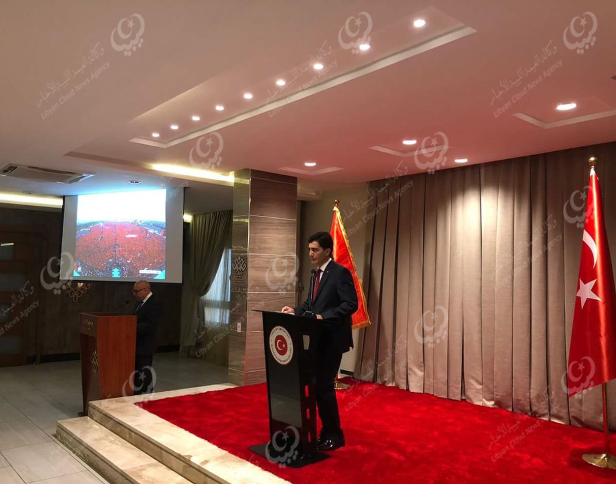 حفل تكريم وتوديع للقنصل التركي بمصراتة بمناسبة انتهاء مهامه 1 حفل تكريم وتوديع للقنصل التركي بمصراتة بمناسبة انتهاء مهامه