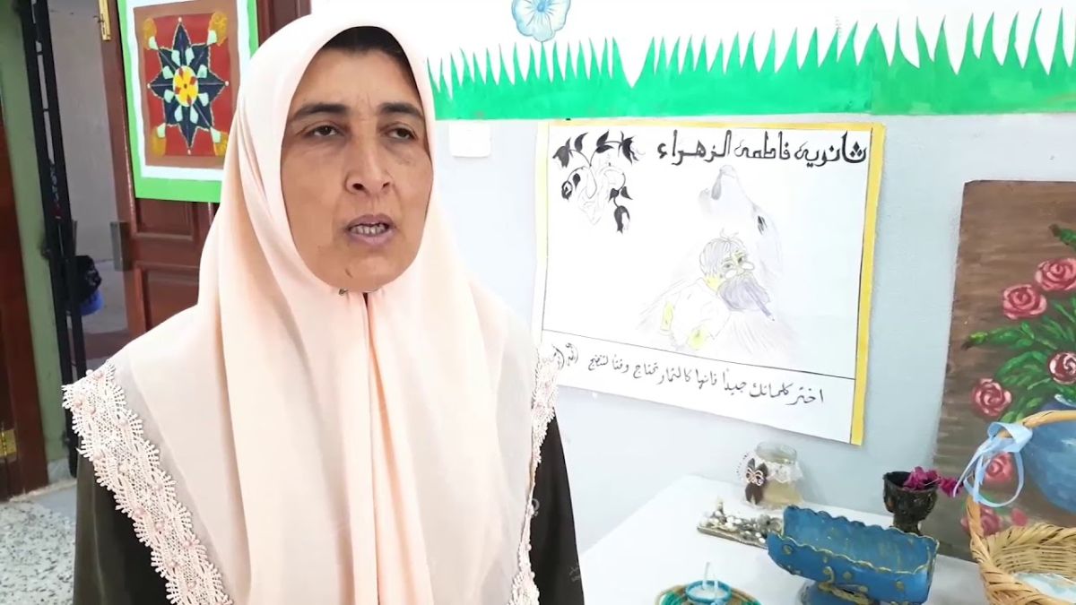 إلقاء محاضرة توعوية بثانوية فاطمة الزهراء بترهونة