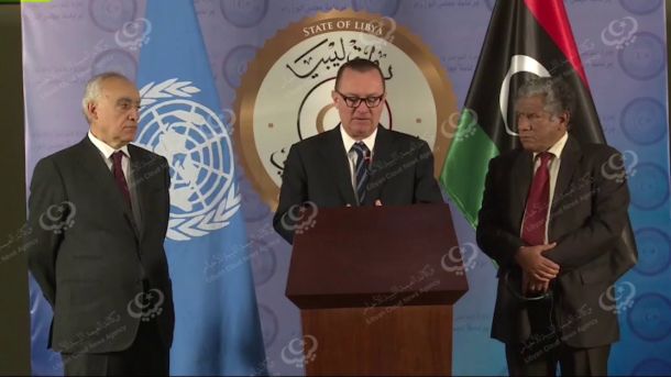 إدارة الجامعات الليبية تقوم بزيارة لأكاديمية الدراسات العليا اجدابيا