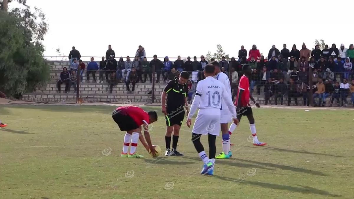 مباراه وديه بين فريقي الصحاري إجخرة والتوعية جالو استعداداً لدوري الدرجة الثانية لكرة القدم