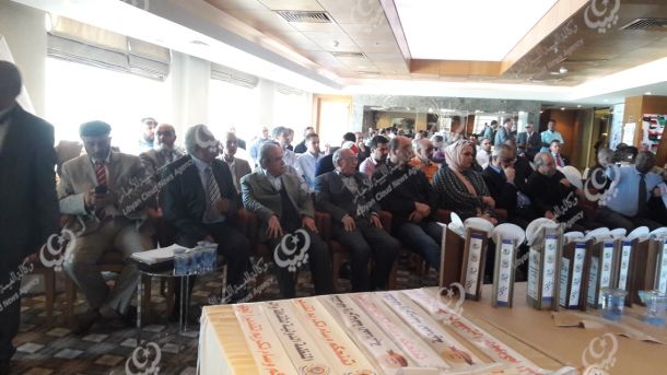 مؤتمر صحفي مشترك لجهاز مكافحة الهجرة غير الشرعية مع السفير الإيطالي ومفوضية شؤون اللاجئين