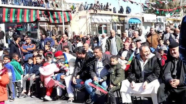 بيان أهالي منطقة الحنية من أمام المستشفى القروي