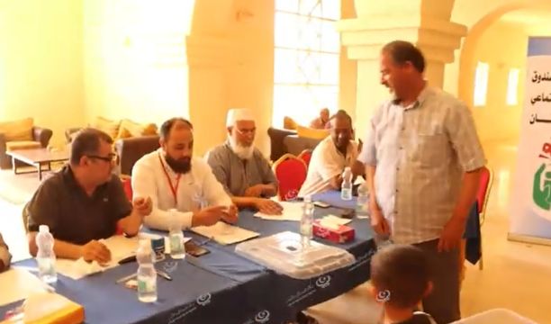 قرعة السحب على السيارات الخاصة بفئة ذوي الإعاقة بمنطقة غدامس