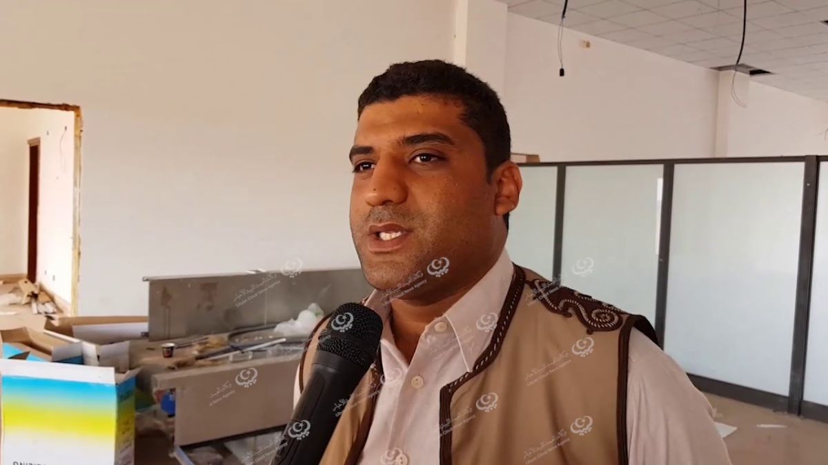 الزروق : نسبة إنجاز صيانة مطار بني وليد تتجاوز الـ (80%)