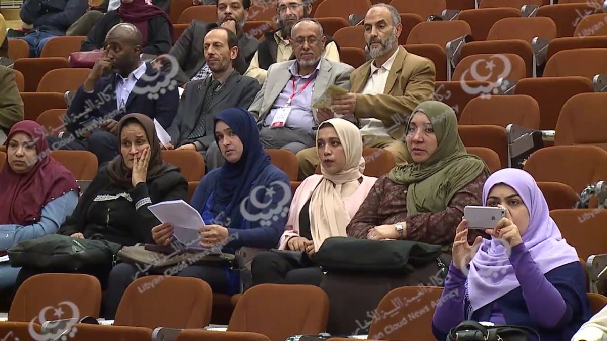 انطلاق المؤتمر الجغرافي الرابع لتقنية المعلومات المكانية بجامعة طرابلس