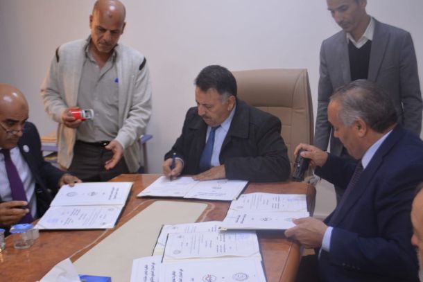 زيارة رئيس الوزراء بالحكومة الليبية إلى مدينة البيضاء