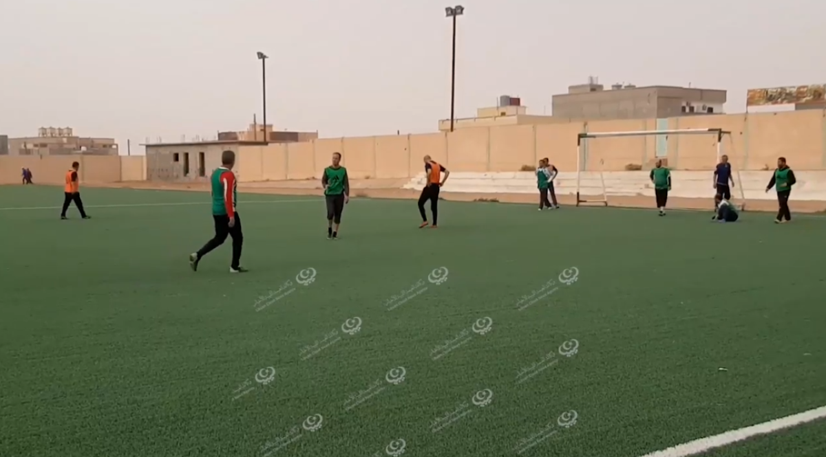 انطلاق دوري قدامى لاعبي كرة القدم ببني وليد