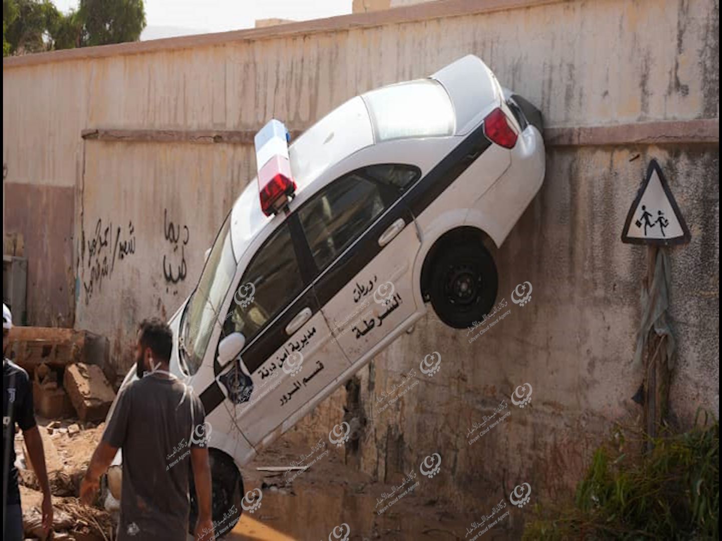 رصد للأضرار التي نتجت عن إعصار (دانيال) بمدينة درنة