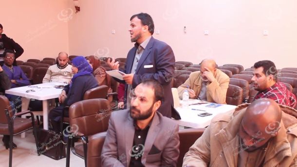 تجهيزات اللجنة العليا للاحتفال بالذكرى السابعة لثورة (17)فبراير