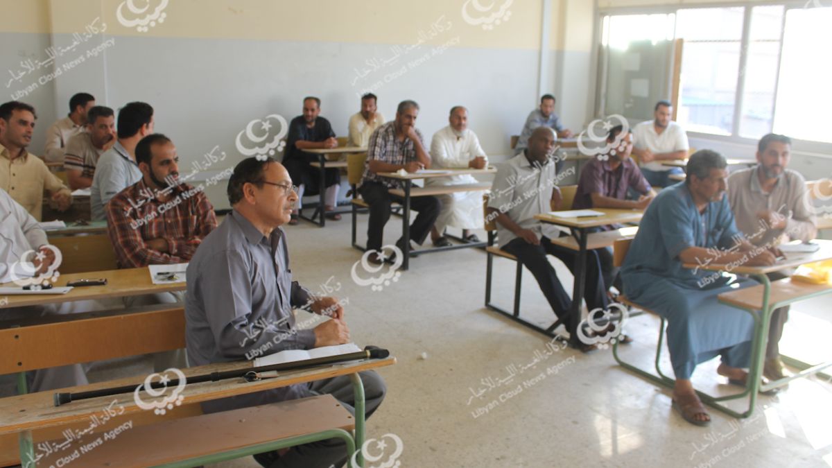 دورة لرفع كفاءة مديرو المدارس باجدابيا .