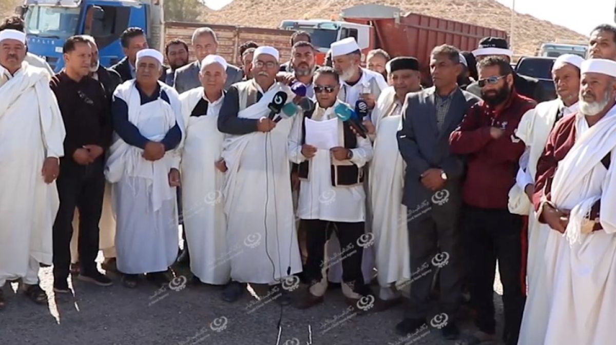 بيان حراك الجبل وباطن الجبل للمطالبة باستكمال مشروع طريق العزيزية نالوت المزدوج