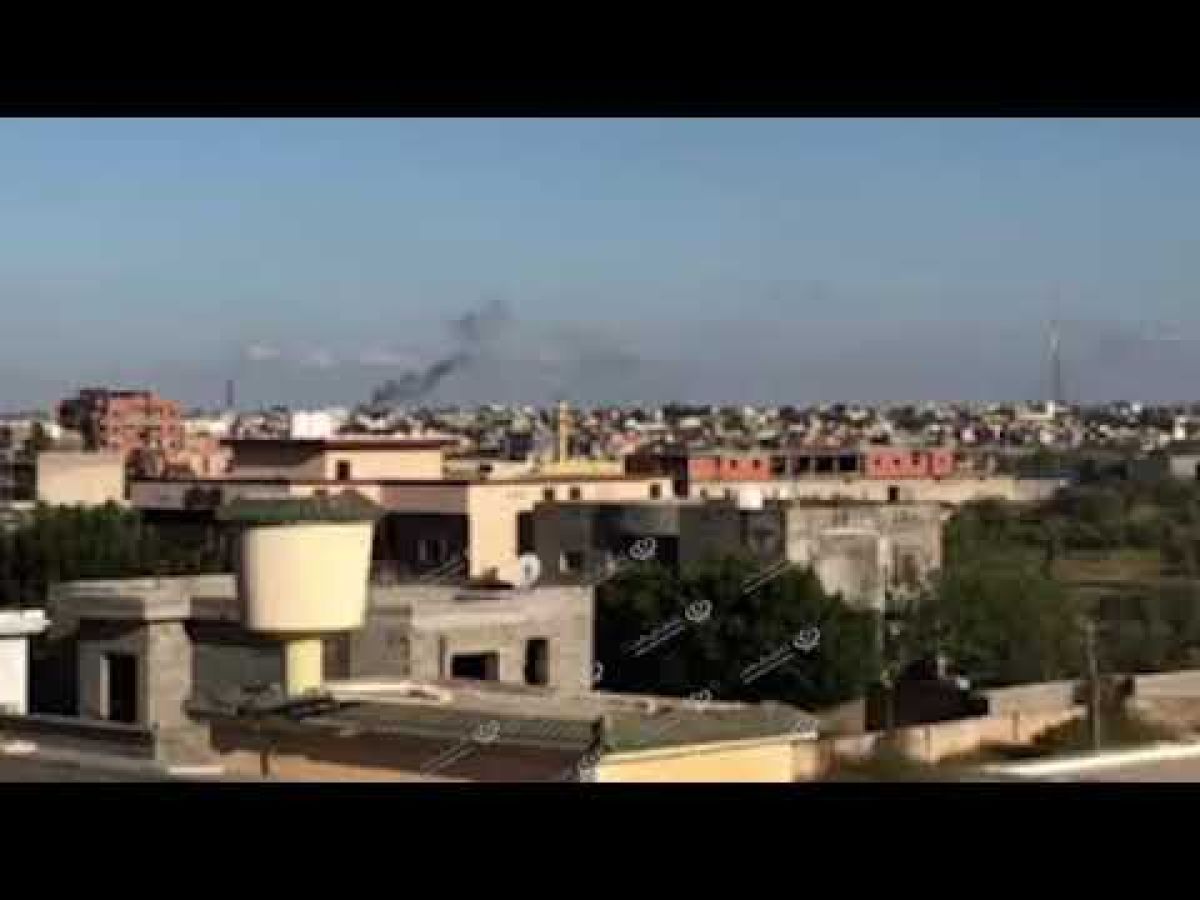 طيران حربي يقصف بعض المواقع في وادي الربيع