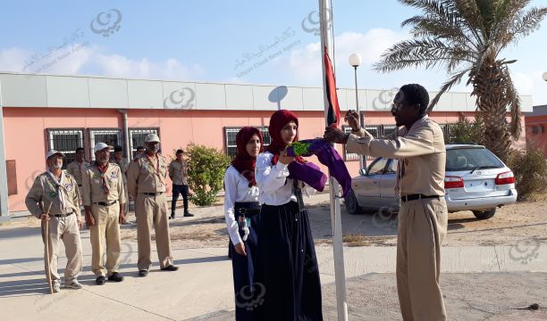 إنطلاقة فعاليات (فريق المبادرة القانوني) بكلية القانون جامعة طرابلس