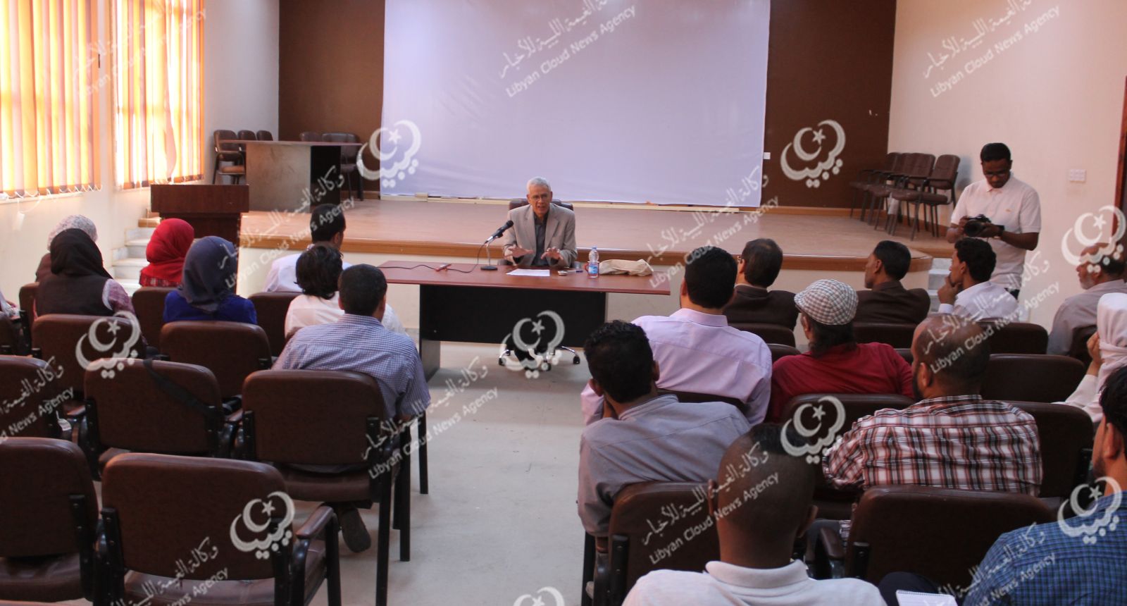 اجدابيا..محاضرة عن تعايش الليبي مع الآخر