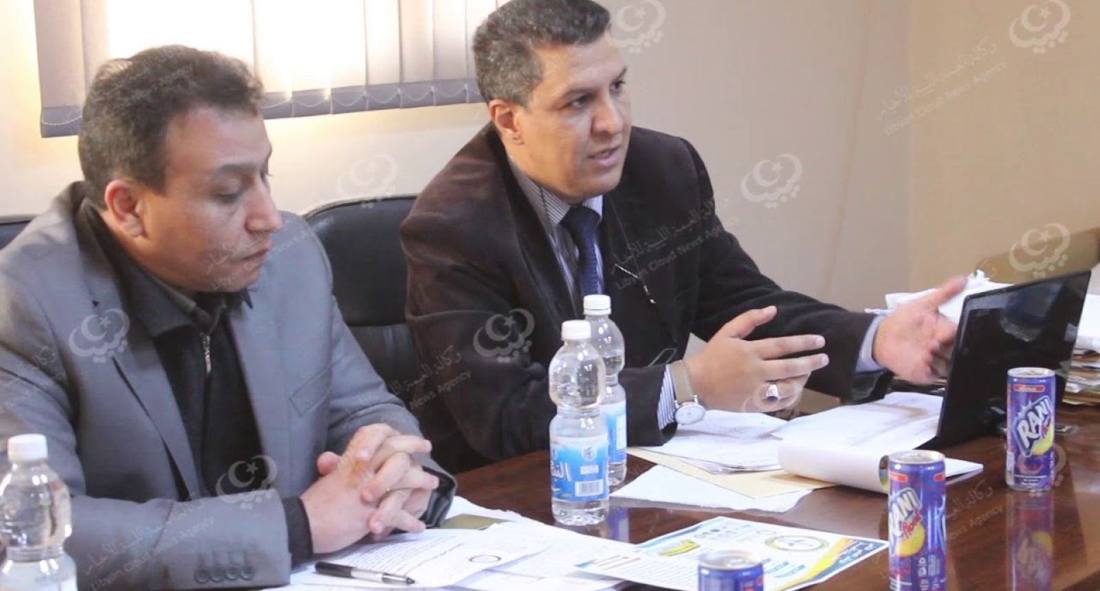 إدارة الجامعات الليبية تقوم بزيارة لأكاديمية الدراسات العليا اجدابيا
