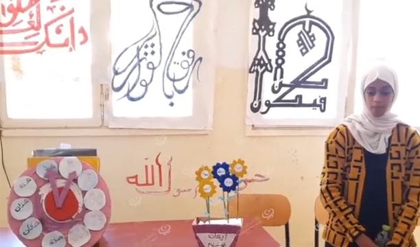 مجموعة من الفنانين يزورون جامعة درنة