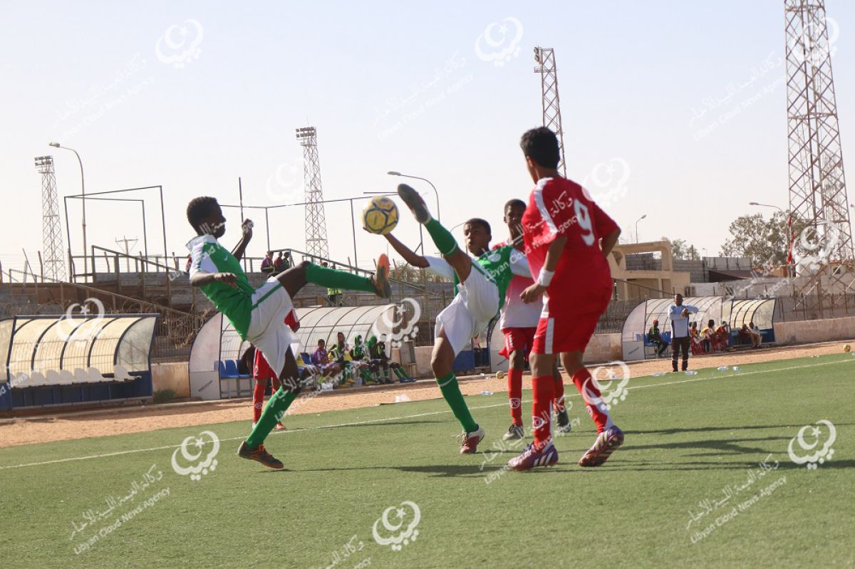 أمال القرضابية يتغلب على أمال هلال سبها بـ (7) أهداف مقابل هدف