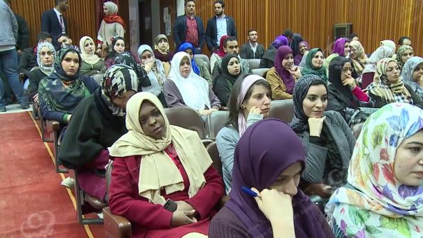 معاناة وظروف نازحي تاورغاء بمنطقة قرارة القطف