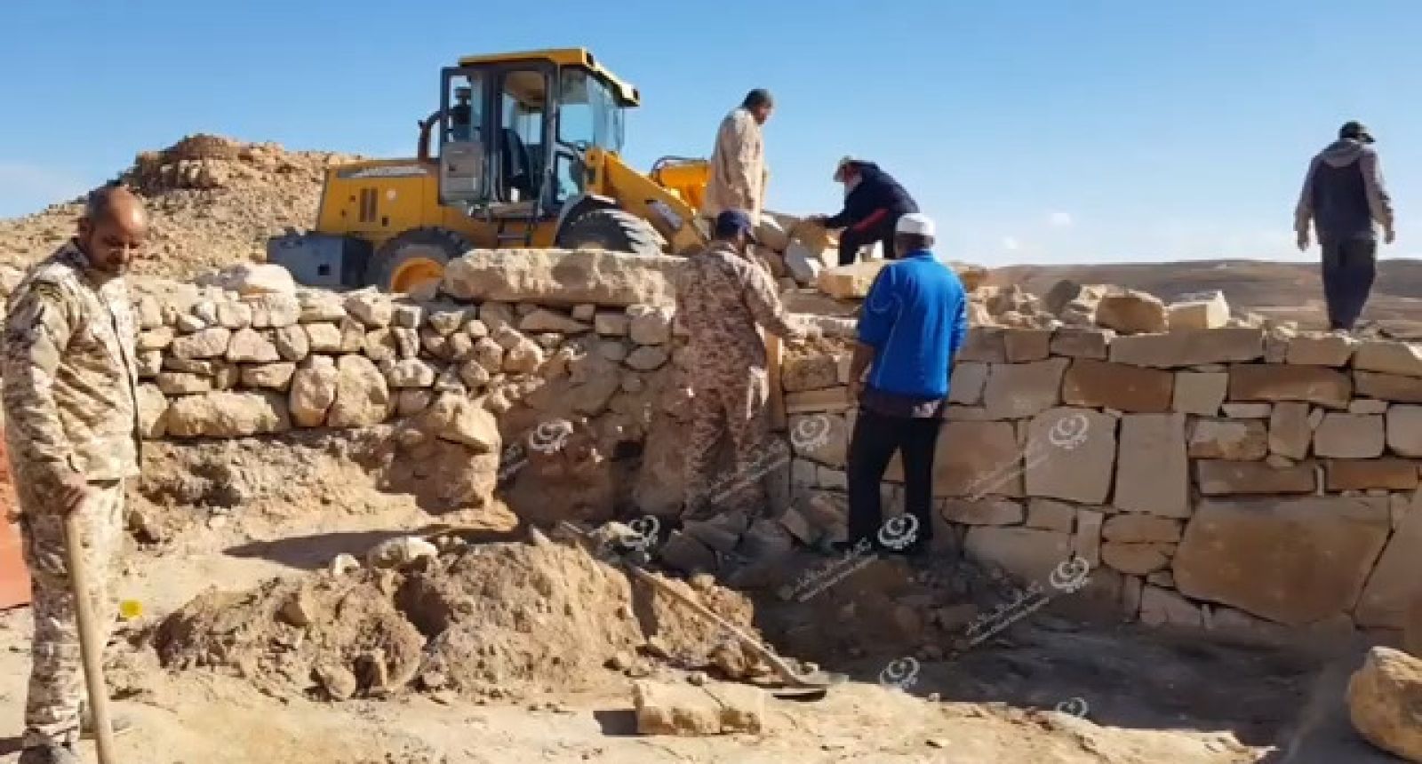 ترميم تطوعي للمسجد العتيق (البكاية) في كاباو