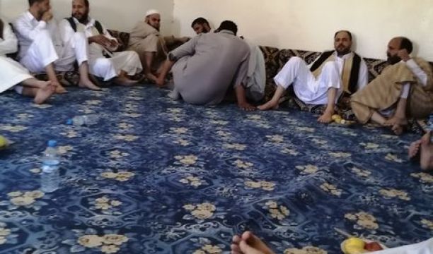 حفل معايدة بمكتب الثقافة ببلدية سبها