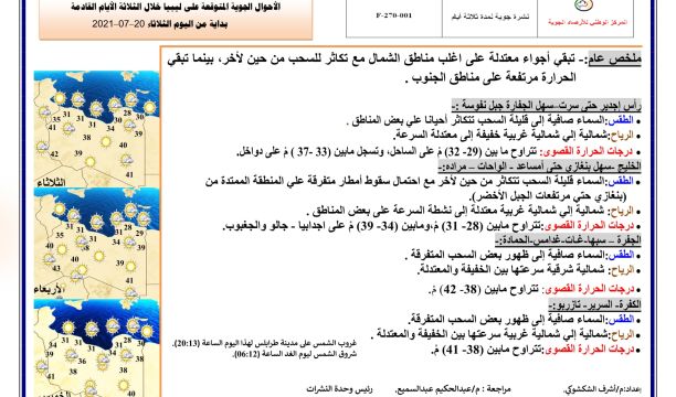 بيان اللجنة الاستشارية لمجابهة فيروس (كورونا) في بلدية غدامس